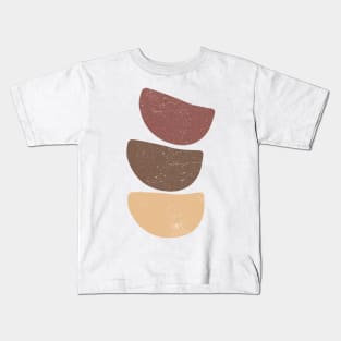 Boho abstract shapes Kids T-Shirt